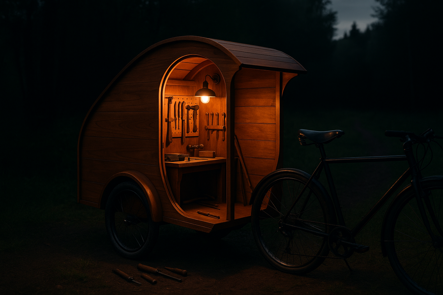 Rene Kreher: Wie ein Fahrradwohnwagen zum Content-Business wird